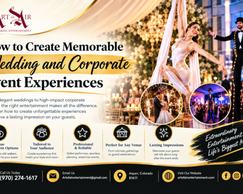 How to Create Memorable Wedding and Corporate Event Experiences